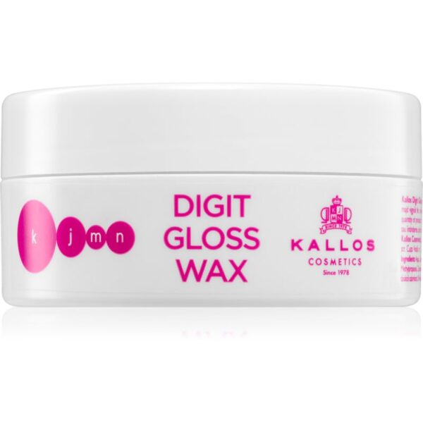 Kallos KJMN Professional Digit Gloss Wax ceara de texturare pentru un par stralucitor si catifelat 100 ml-ro