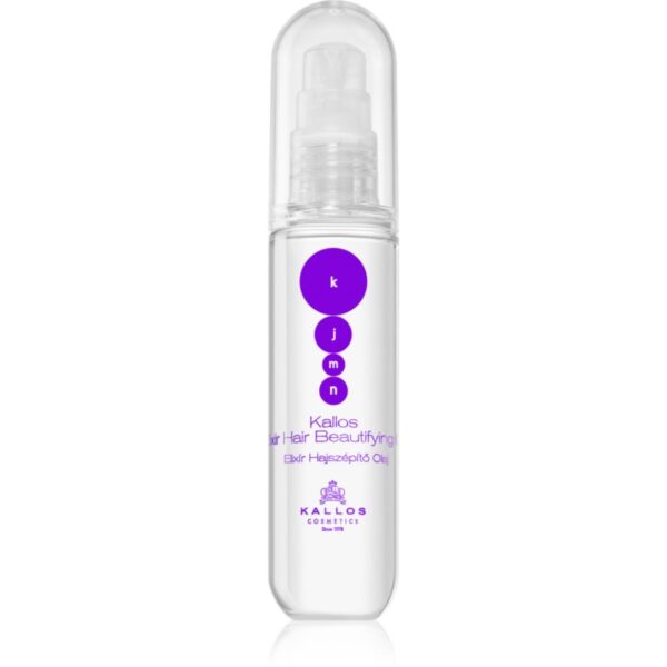 Kallos KJMN Professional Elixir Hair Beautifying Oil ulei hrănitor pentru păr 50 ml-ro