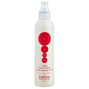 Kallos KJMN Professional Flat Iron Spray spray protector pentru modelarea termica a parului 200 ml-ro