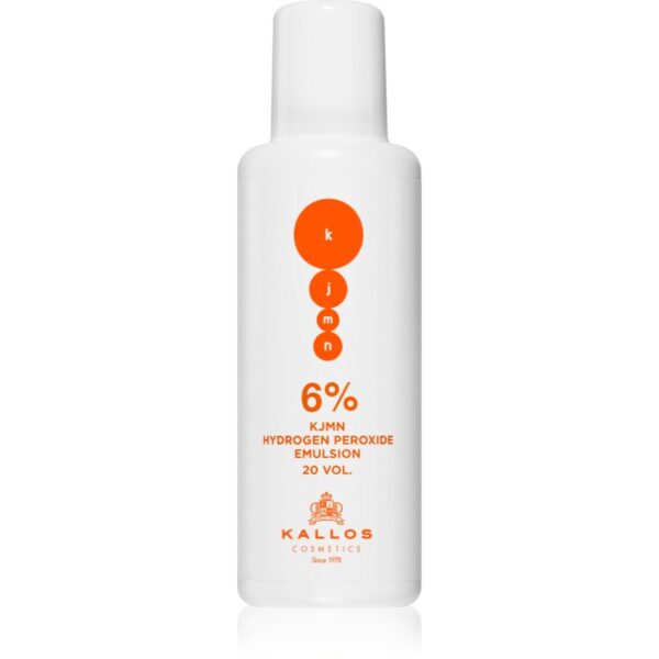 Kallos KJMN Professional Hydrogen Peroxide emulsie activatoare 6% 20 vol. pentru uz profesonial 100 ml-ro