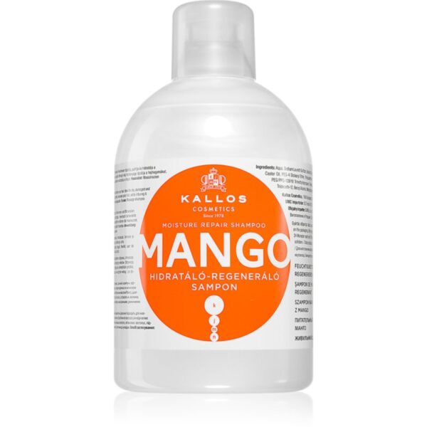 Kallos KJMN Professional Mango sampon hidratant pentru par uscat