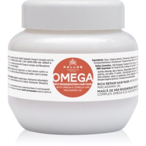 Kallos KJMN Professional Omega masca de par hranitoare cu ulei de macadamia si complex omega 6 275 ml-ro
