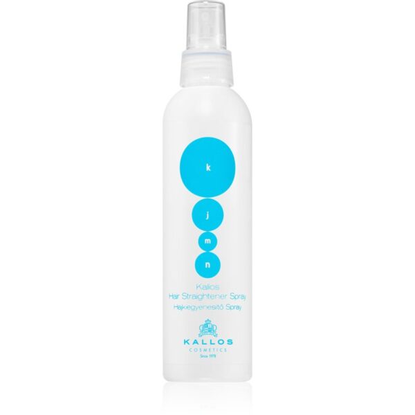 Kallos KJMN Professional Straightener Spray spray pentru modelarea termica a parului 200 ml-ro
