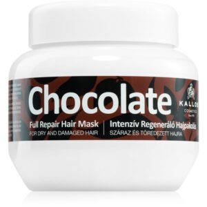 Kallos Kallos Classic Chocolate masca pentru regenerare pentru păr uscat și deteriorat 275 ml-ro
