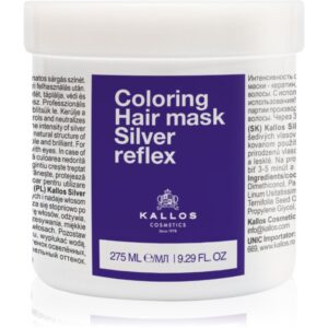 Kallos Kallos Classic Masca de par neutralizeaza tonurile de galben 275 ml-Țena