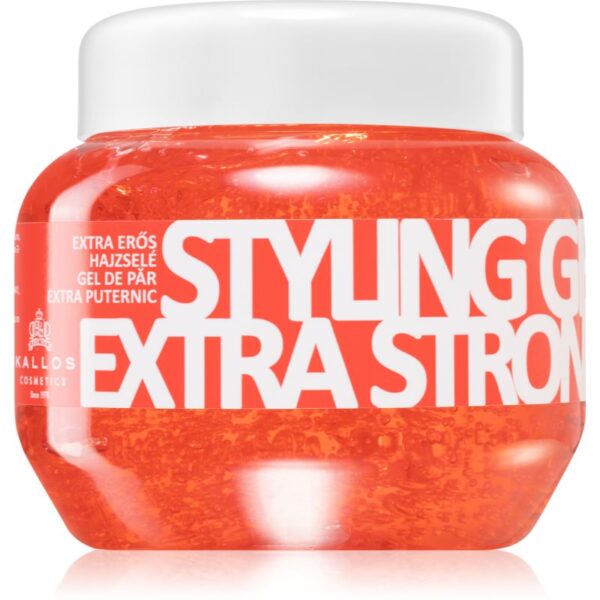 Kallos Kallos Classic Styling Gel gel de par cu fixare foarte puternica Extra Strong Hold 275 ml-Țena