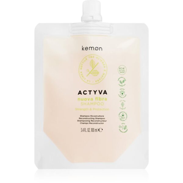 Kemon Actyva Nuova Fibra șampon îngrijire pentru păr 100 ml-ro