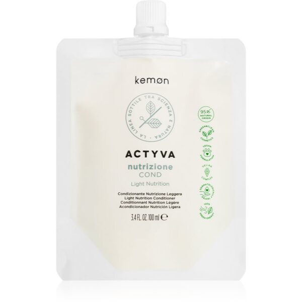 Kemon Actyva Nutrizione Balsam pentru păr uscat și deteriorat. 100 ml-ro