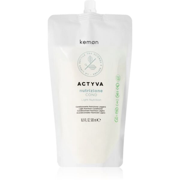 Kemon Actyva Nutrizione Balsam pentru păr uscat și deteriorat. 500 ml-ro