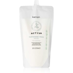 Kemon Actyva Nutrizone Ricca masca hidratanta pentru par foarte uscat 500 ml-ro