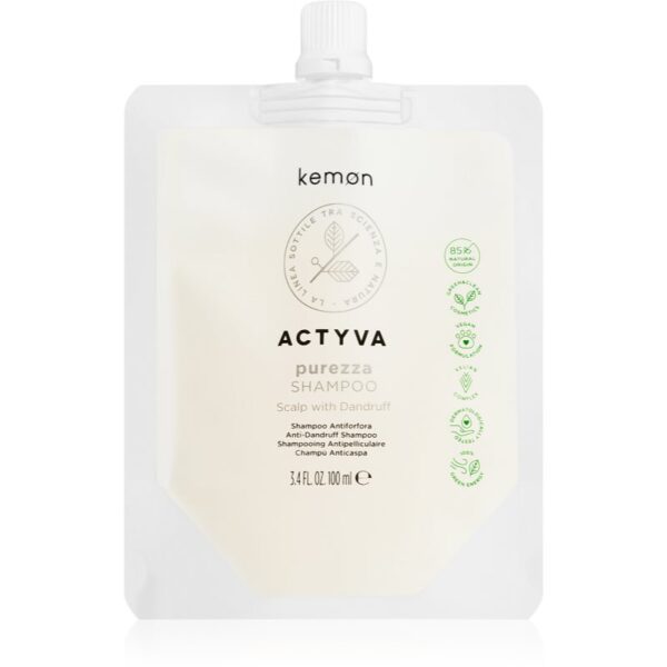 Kemon Actyva Purezza sampon pentru curatare pentru scalp iritat 100 ml-ro