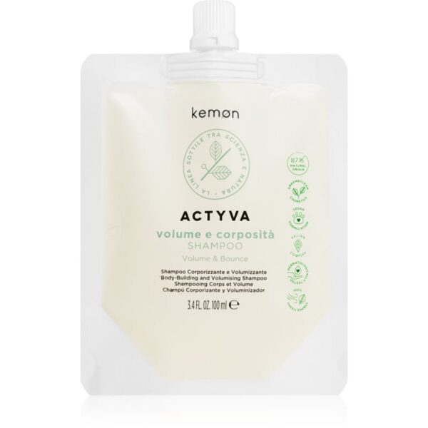 Kemon Actyva Volume e Corposità șampon cu efect de volum pentru părul fin 100 ml-ro