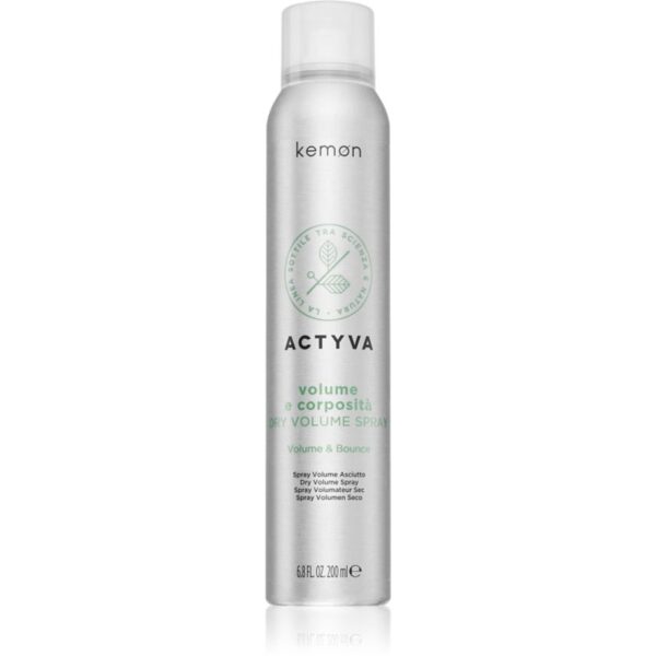 Kemon Actyva Volume e Corposità spray pentru volum de la rădăcini 200 ml-Țena