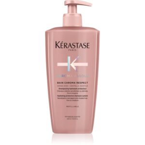 Kérastase Chroma Absolu Bain Chroma Respect sampon hidratant pentru păr vopsit 500 ml-Țena