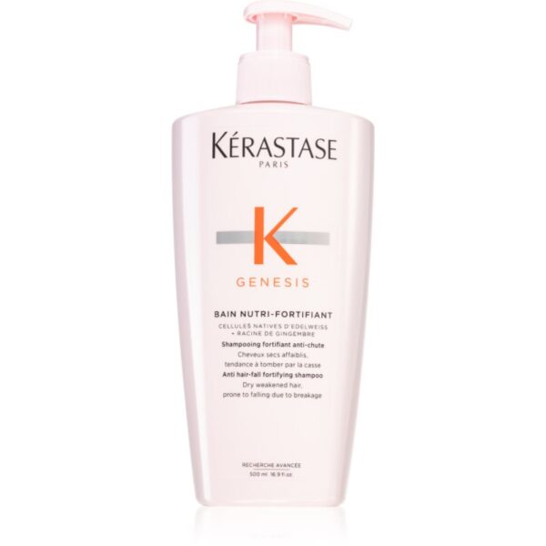 Kérastase Genesis Bain Nutri-Fortifiant sampon revitalizant si hidratant impotriva caderii parului 500 ml-Țena