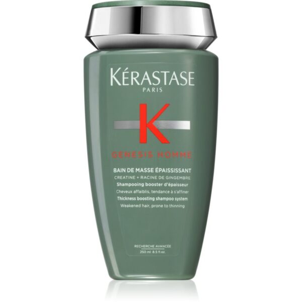 Kérastase Genesis Homme Bain de Masse Epaississant sampon fortifiant impotriva caderii parului pentru barbati 250 ml-ro