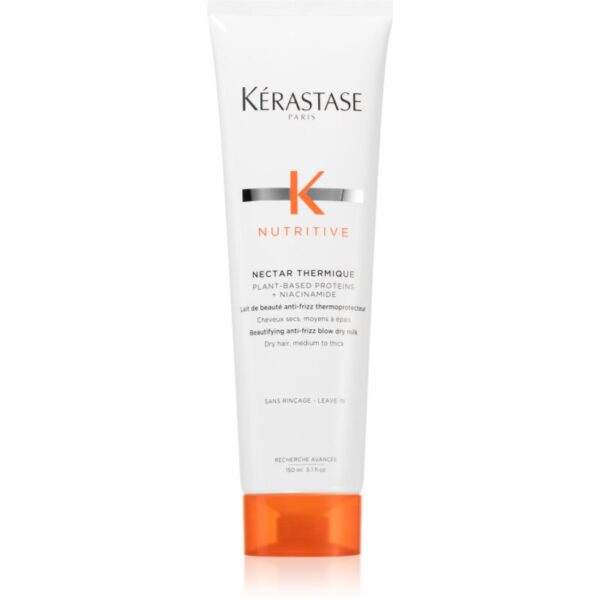 Kérastase Nutritive Nectar Thermique crema termo-protectoare pentru netezirea parului indisciplinat 150 ml-ro