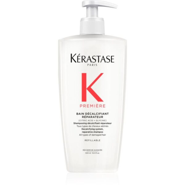 Kérastase Première Bain Décalcifiant Réparateur șampon de baie pentru par deteriorat 500 ml-ro