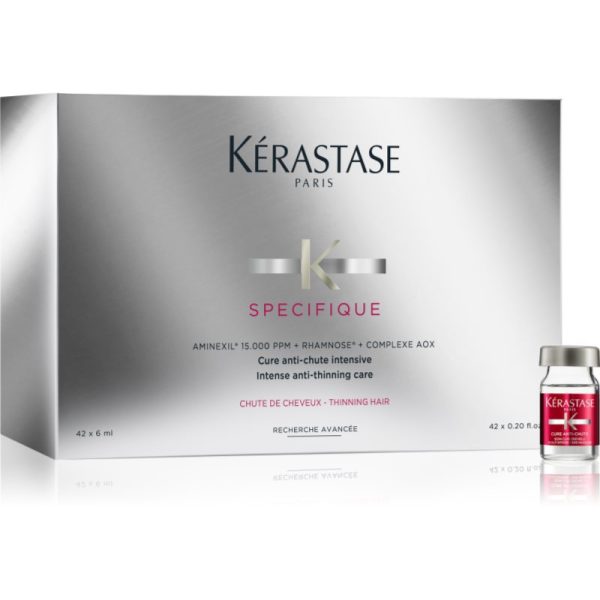 Kérastase Specifique Aminexil Cure Anti-Chute Intensive tratament intensiv impotriva caderii parului 42x6 ml-ro