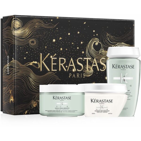 Kérastase Specifique set cadou pentru par si scalp gras-ro