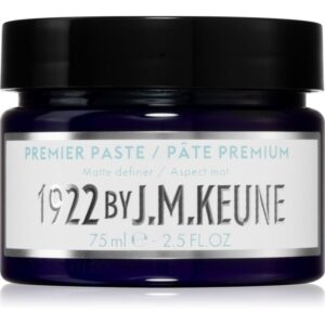 Keune 1922 Premier Paste pasta pentru styling mata cu fixare foarte puternica 75 ml-Țena