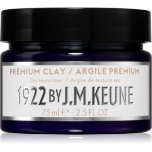 Keune 1922 Premium Clay gel pentru aranjarea parului pentru un aspect mat 75 ml-Țena