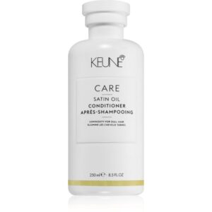 Keune Care Satin Oil Conditioner balsam pentru păr ușor de pieptănat cu efect iluminator 250 ml-Țena
