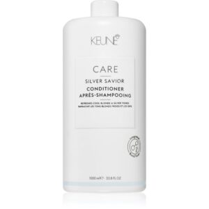 Keune Care Silver Savior Conditioner balsam pentru păr blond neutralizeaza tonurile de galben 1000 ml-ro