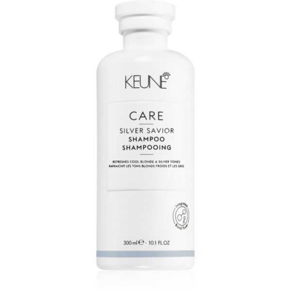 Keune Care Silver Savior Shampoo șampon pentru neutralizarea tonurilor de galben 300 ml-ro