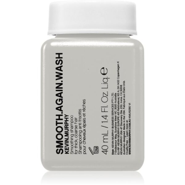 Kevin Murphy Smooth Again Wash sampon pentru netezire pentru par gros si indisciplinat. 40 ml-ro