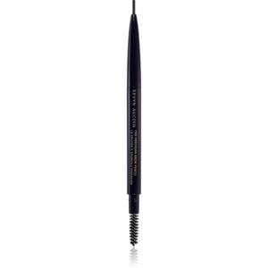 Kevyn Aucoin The Precision Brow Pencil creion pentru sprancene cu pensula culoare Dark Brunette 0