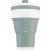 KidPro Collapsible Mug ceasca cu pai Grey 350 ml-ro