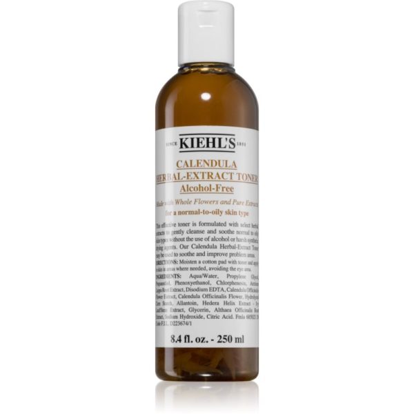 Kiehl's Calendula Herbal-Extract Toner tonic pentru fata fară alcool 250 ml-ro