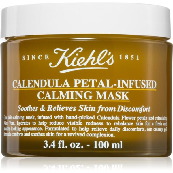 Kiehl's Calendula Petal-Infused Calming Mask masca faciala hidratanta pentru toate tipurile de ten 100 ml-ro