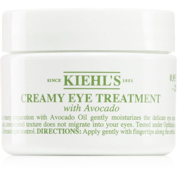 Kiehl's Creamy Eye Treatment Avocado crema intensiv hidratanta pentru zona ochilor cu avocado 14 ml-Țena