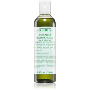 Kiehl's Cucumber Herbal Toner tonic pentru fata pentru piele uscata spre sensibila 250 ml-Țena