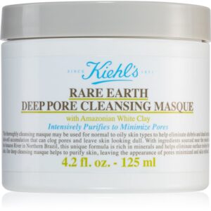 Kiehl's Rare Earth Deep Pore Cleansing Mask masca pentru curatare profunda pentru diminuarea porilor 125 ml-Țena