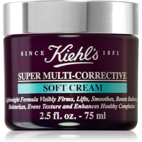 Kiehl's Super Multi-Corrective Soft Cream crema pentru fata cu efect de intinerire pentru femei 75 ml-Țena