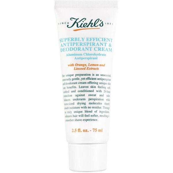 Kiehl's Superbly Efficient Antiperspirant & Deodorant Cream anti-perspirant crema pentru toate tipurile de ten 75 ml-ro