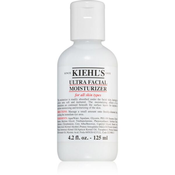 Kiehl's Ultra Facial Moisturizer Îngrijire hidratantă pentru toate tipurile de ten 125 ml-ro