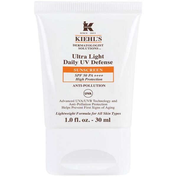Kiehl's Ultra Light Daily UV Defense lichid protector ultra ușor pentru toate tipurile de ten