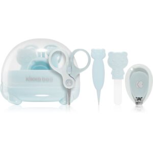 Kikkaboo Baby Manicure Set Bear Set de manichiură pentru nou-nascuti si copii Blue 1 buc-ro