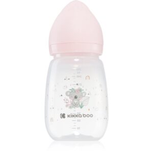 Kikkaboo Savanna Anti-colic Baby Bottle biberon pentru sugari 3 m+ Pink 260 ml-Țena