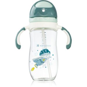Kikkaboo Sippy Cup with Straw ceasca cu pai 12 m+ Superboy 300 ml-ro