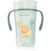 Kikkaboo Training Cup 360° cană pentru antrenament 12 m+ Blue Lion 300 ml-ro