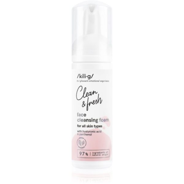 Kilig Clean & Fresh spuma pentru curatarea in profunzime a pielii 150 ml-Țena
