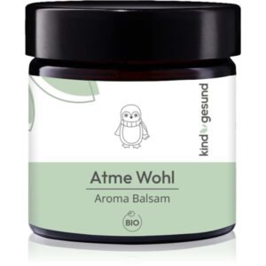 Kindgesund Breathe Well Aroma Balm balsam pentru susținerea sănătății căilor respiratorii 50 g-Țena
