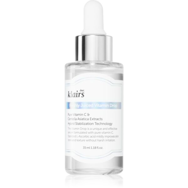Klairs Freshly Juiced Vitamin Drop ser facial hidratant cu vitamina C 35 ml-Țena