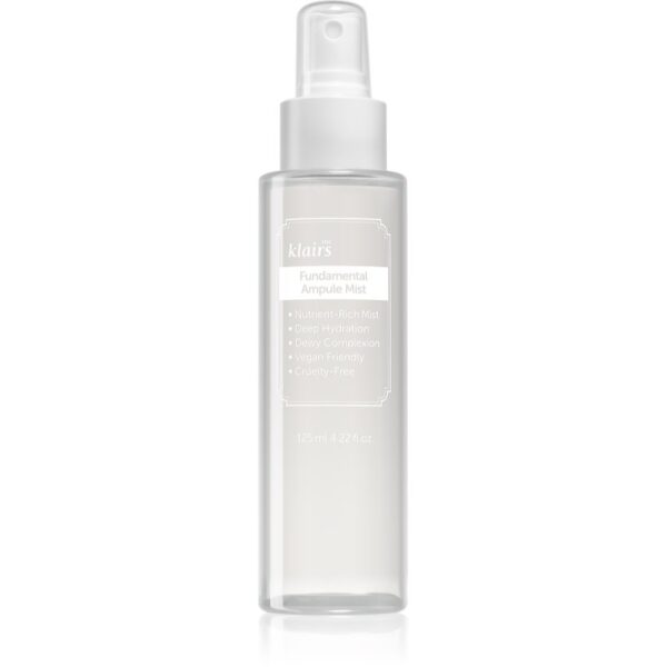 Klairs Fundamental Ampule Mist antioxidant ceață hidratare facială 125 ml-Țena