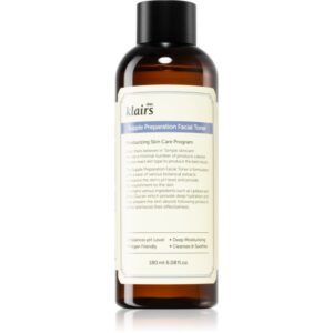 Klairs Supple Preparation Facial Toner tonic hidratant pentru echilibrarea pH-ului pielii 180 ml-Țena